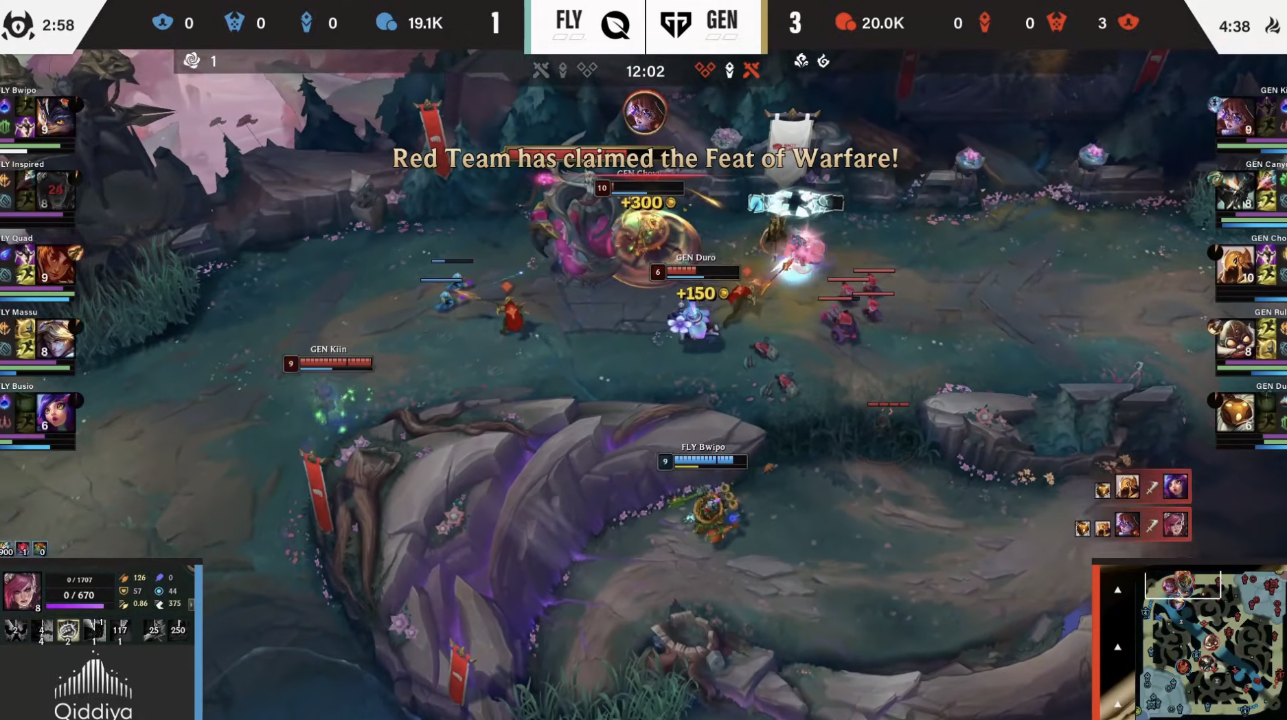 Baccara Gaming-🎮EWC淘汰赛战报：GenG 2-0完胜FLY晋级四强，将战G2