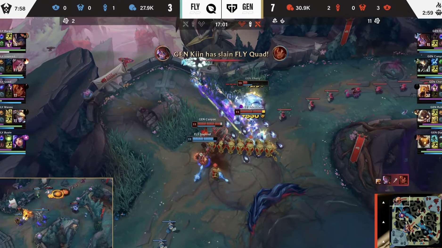 Baccara Gaming-🎮EWC淘汰赛战报：GenG 2-0完胜FLY晋级四强，将战G2