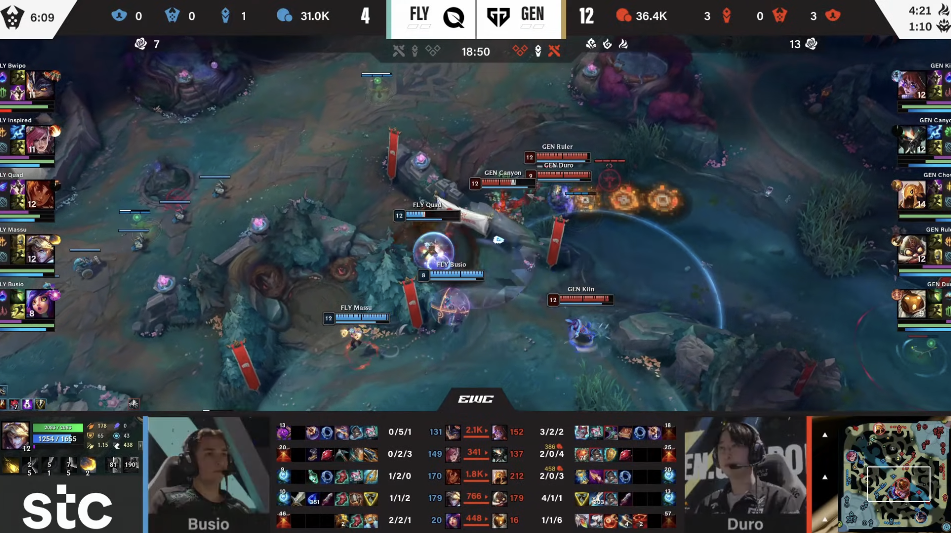 Baccara Gaming-🎮EWC淘汰赛战报：GenG 2-0完胜FLY晋级四强，将战G2